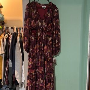 Sofia by Sofia Vergara Multicolor Long Sleeve Dress